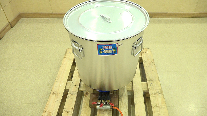 ⓒ jadam.kr Use a large pot.