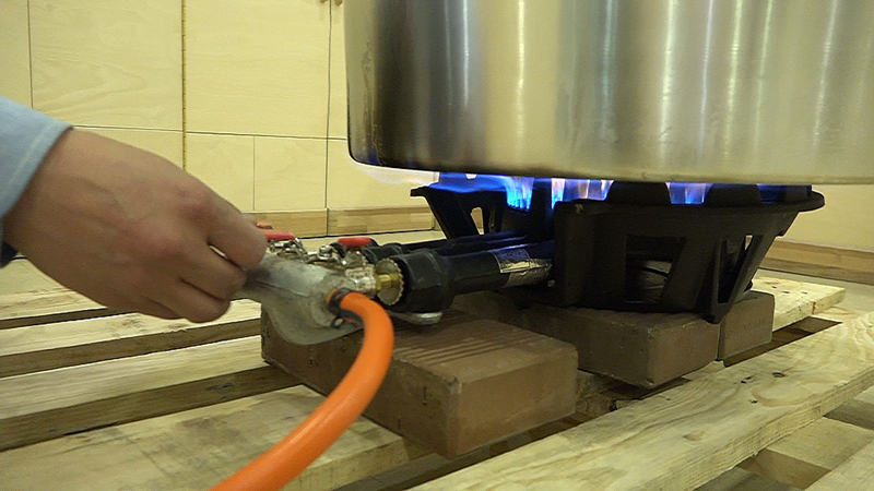 ⓒ jadam.kr Reduce heat after boiling to minimize evaporation loss.