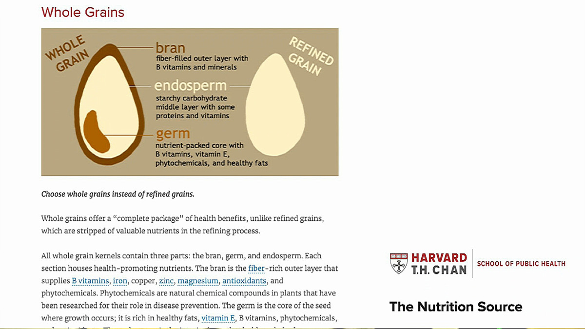 Eat Whole grains mixed with other grains.