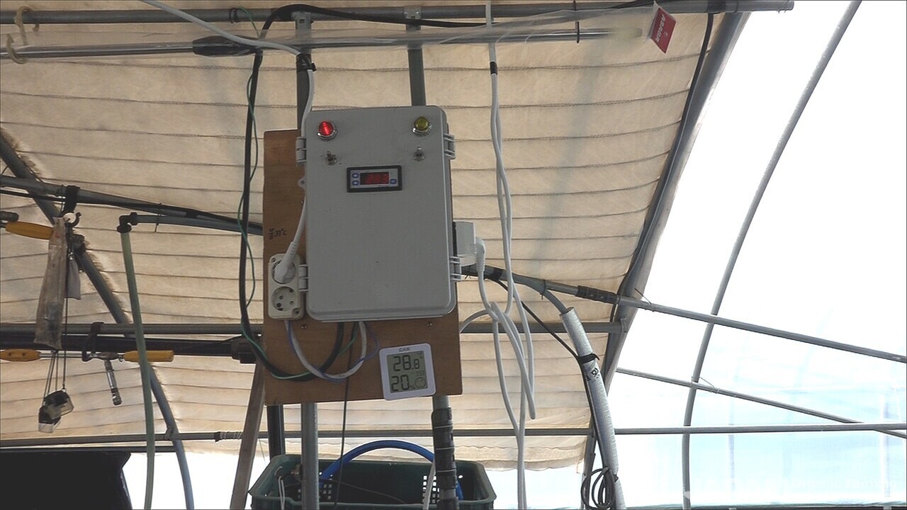 Due to frequent malfunctions of the coil heater, a separate temperature controller was installed.