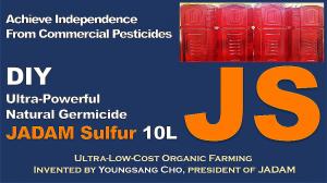 DIY Ultra-Powerful Natural Germicide JADAM Sulfur(JS) 10L for Gardners